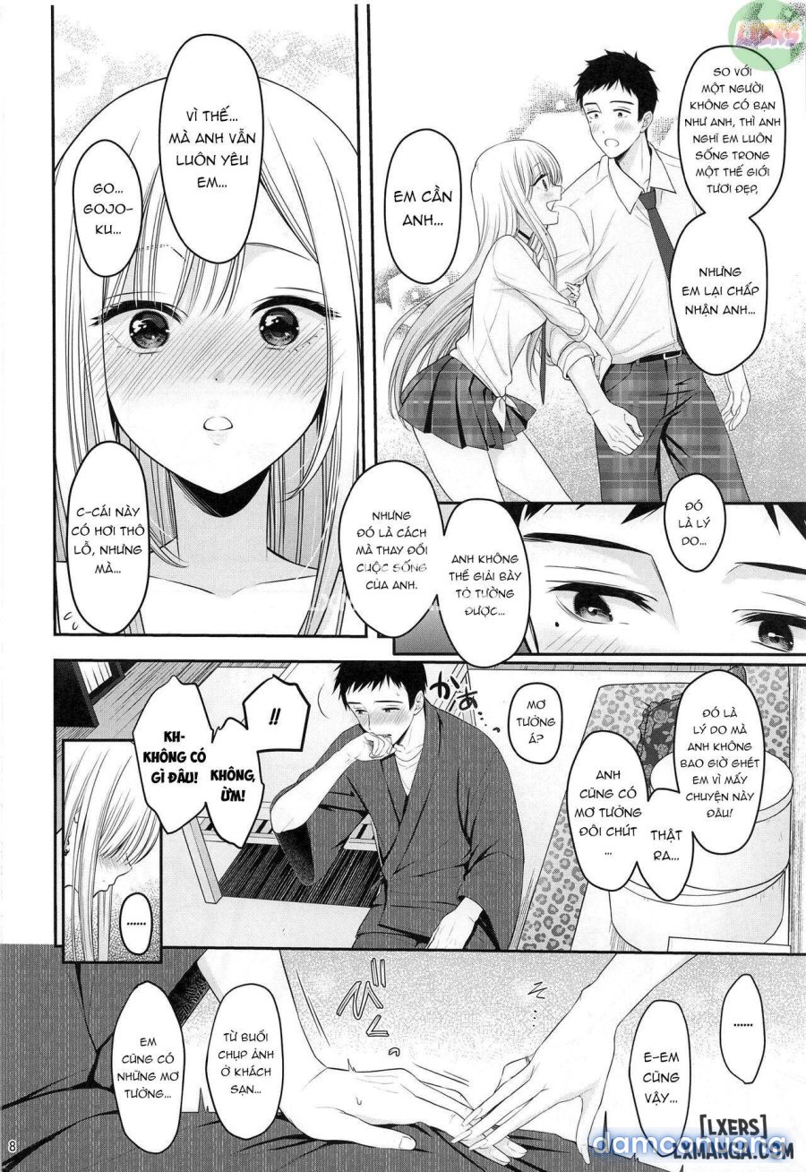 Gojou-kun no Koto ga Daishuki Sugite Yona Yona Hakadotte Ita Koto ga Bareta Ken - Chương 1 - Page 10