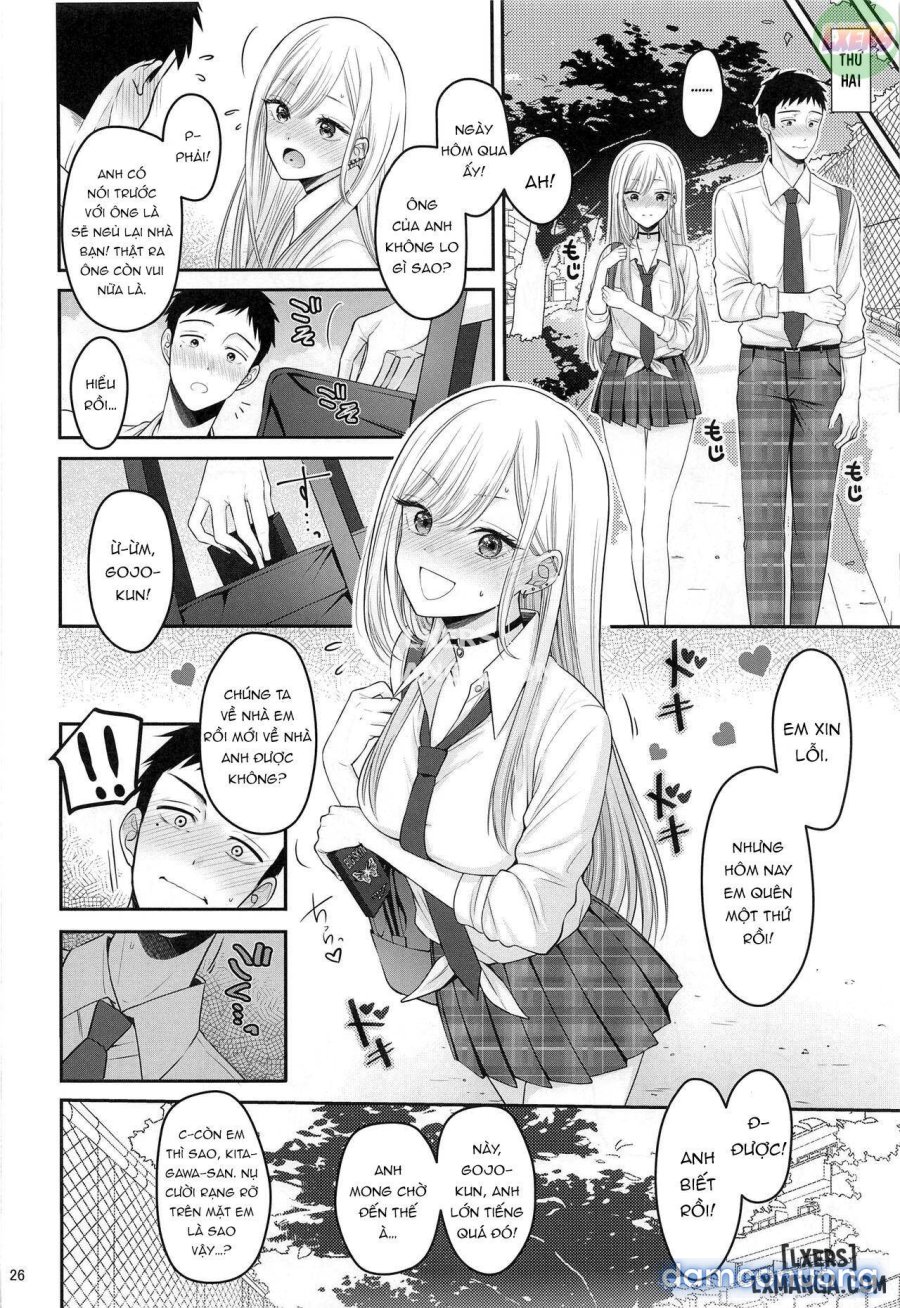 Gojou-kun no Koto ga Daishuki Sugite Yona Yona Hakadotte Ita Koto ga Bareta Ken - Chương 1 - Page 28